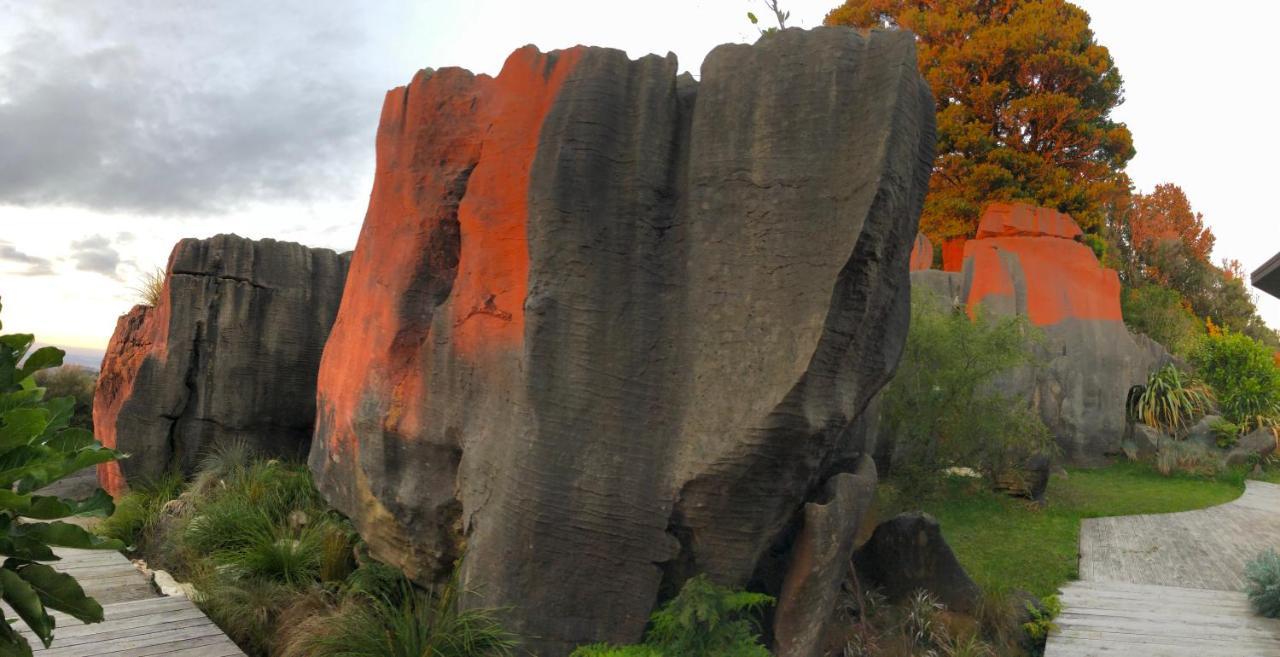 Rock Retreat B&B Farmstay Waitomo Caves Luaran gambar